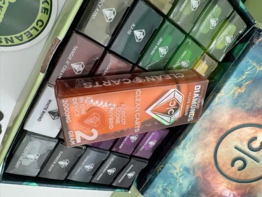 Clean Carts Spring Green Disposable 2G - Cycling Edition 12 Clean Carts Spring Green Disposable 2G - Cycling Edition