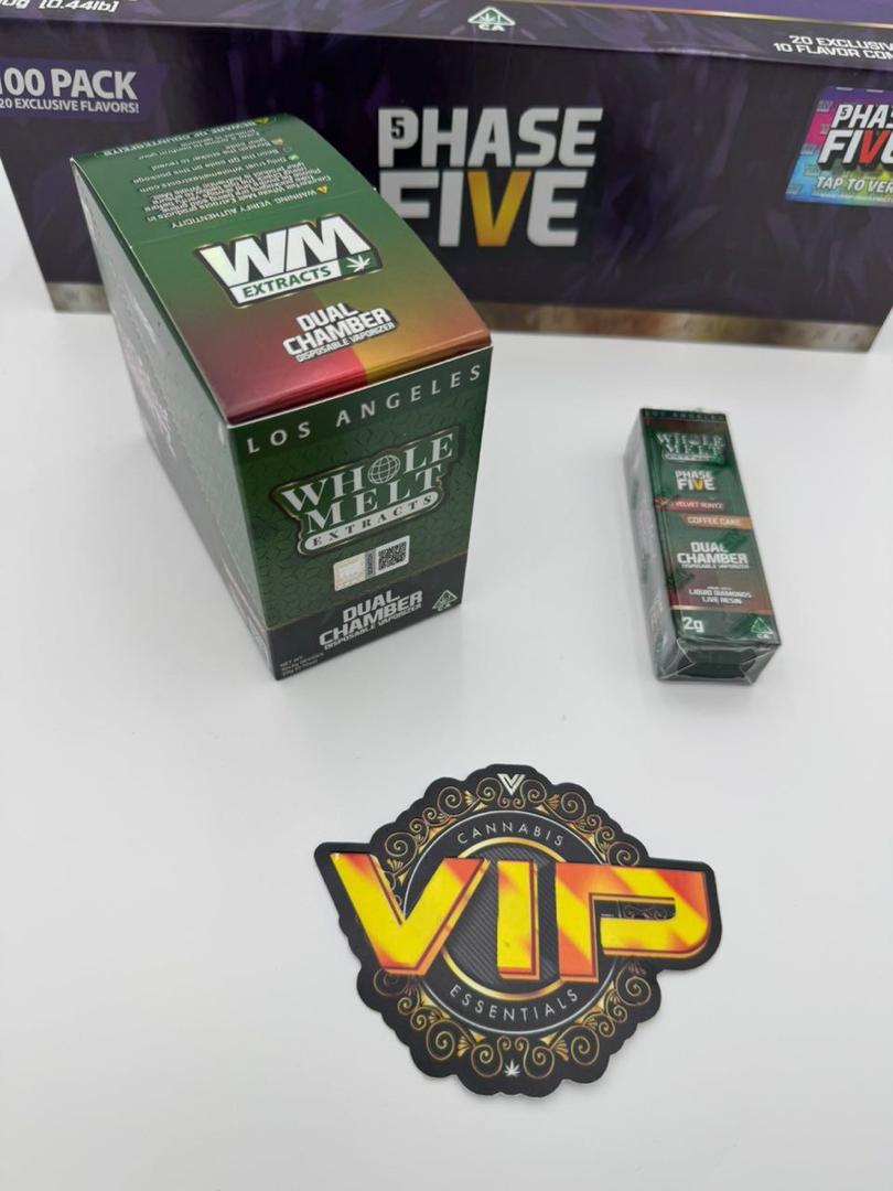 Whole Melt Extracts Phase Five 2G Disposable Whole Melt Extracts Phase Five 2G Disposable