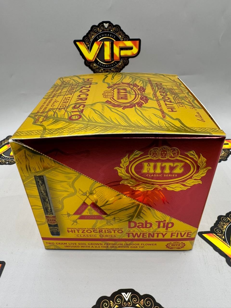 Hitzocristo Premium Indoor Flower X Rosin Infused Dab Tip Hitzocristo Premium Indoor Flower X Rosin Infused Dab Tip