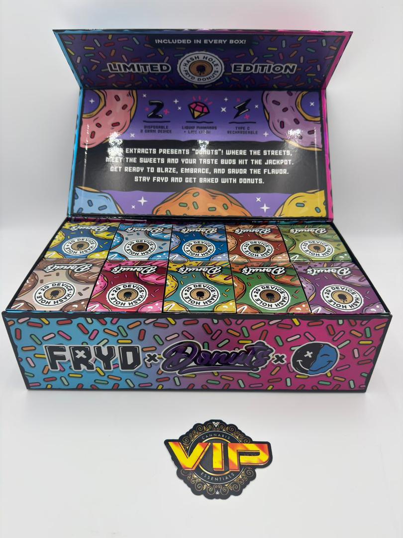 donuts disposable vape Fryd Donuts 2G Disposable with Pre roll