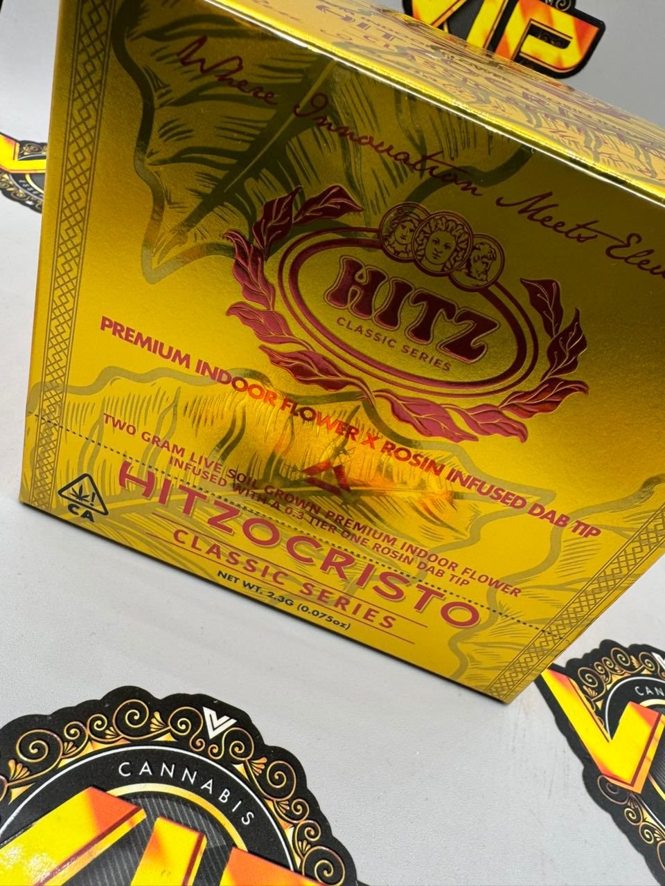 Hitzocristo Premium Indoor Flower X Rosin Infused Dab Tip Hitzocristo Premium Indoor Flower X Rosin Infused Dab Tip