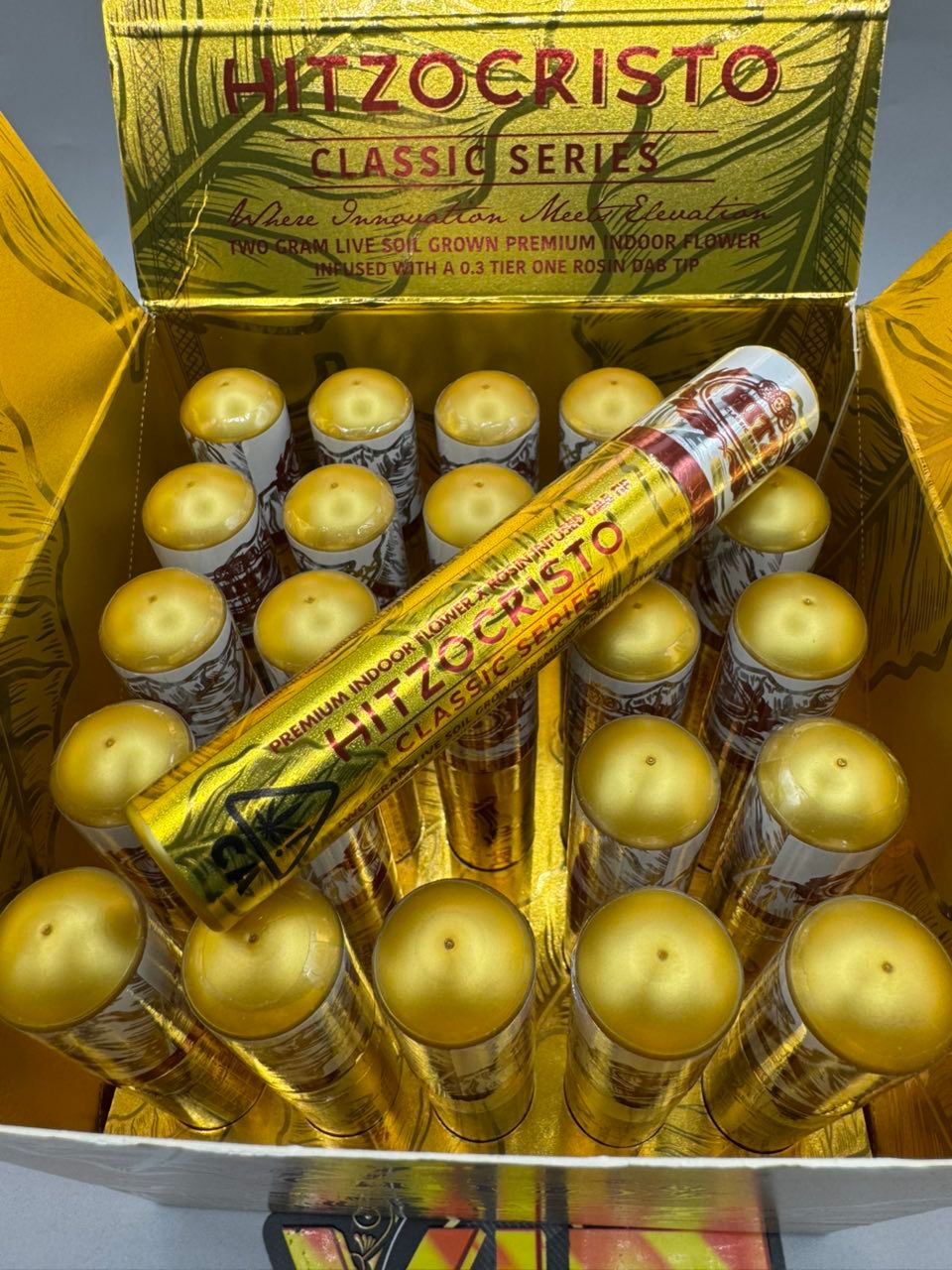 Hitzocristo Premium Indoor Flower X Rosin Infused Dab Tip - VIP