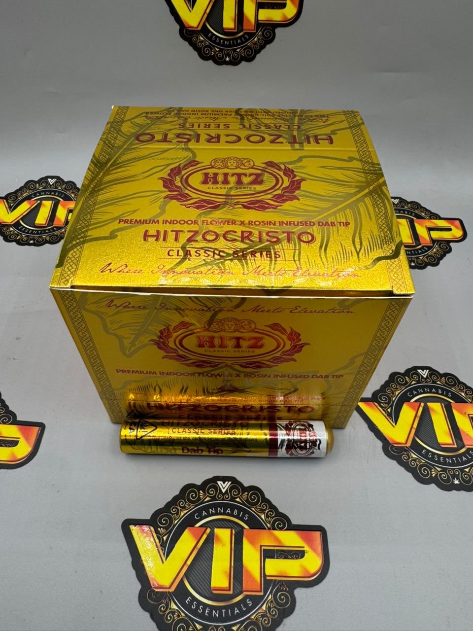 Hitzocristo Premium Indoor Flower X Rosin Infused Dab Tip Hitzocristo Premium Indoor Flower X Rosin Infused Dab Tip