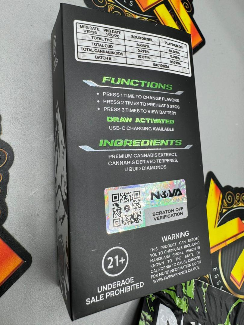 Nova Disposable 2G Vape Nova Disposable 2G Vape