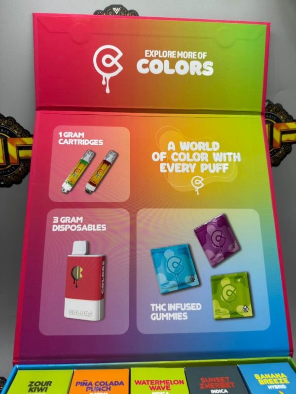 Colors Disposable 3G Colors Disposable 3G