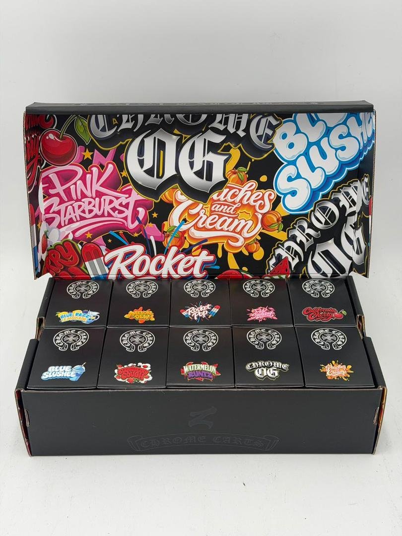 Chrome Carts Disposable 2G Chrome Carts Disposable 2G