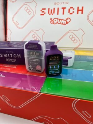 Boutiq Switch Gum Disposable 2G V6 20 Boutiq Switch Gum Disposable 2G V6