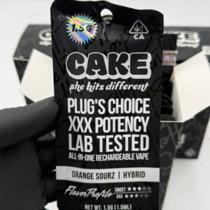 OG CAKE Disposable 1.5 - Plug choice XXX Potency Lab Tested
