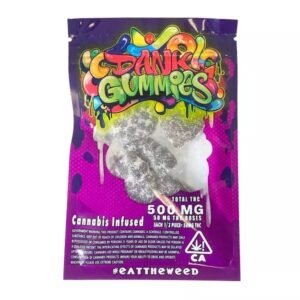 Dank Grape Gummies 500mg THC