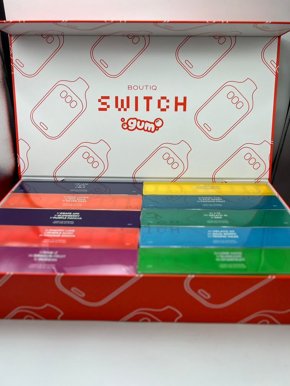Boutiq Switch Gum Disposable 2G V6 Boutiq Switch Gum Disposable 2G V6