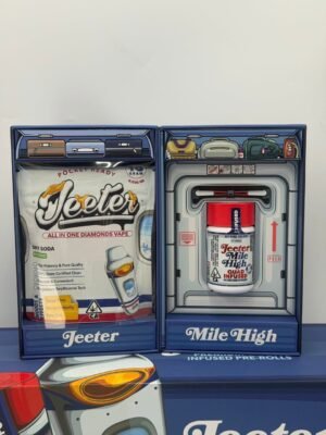 Jeeter Mile High Club Disposable 1G With Pre roll 12 Jeeter Mile High Club Disposable 1G With Pre roll