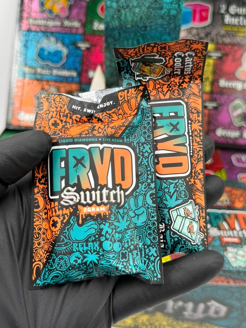 Fryd Switch Disposable 2G With Gummies Fryd Switch Disposable 2G With Gummies