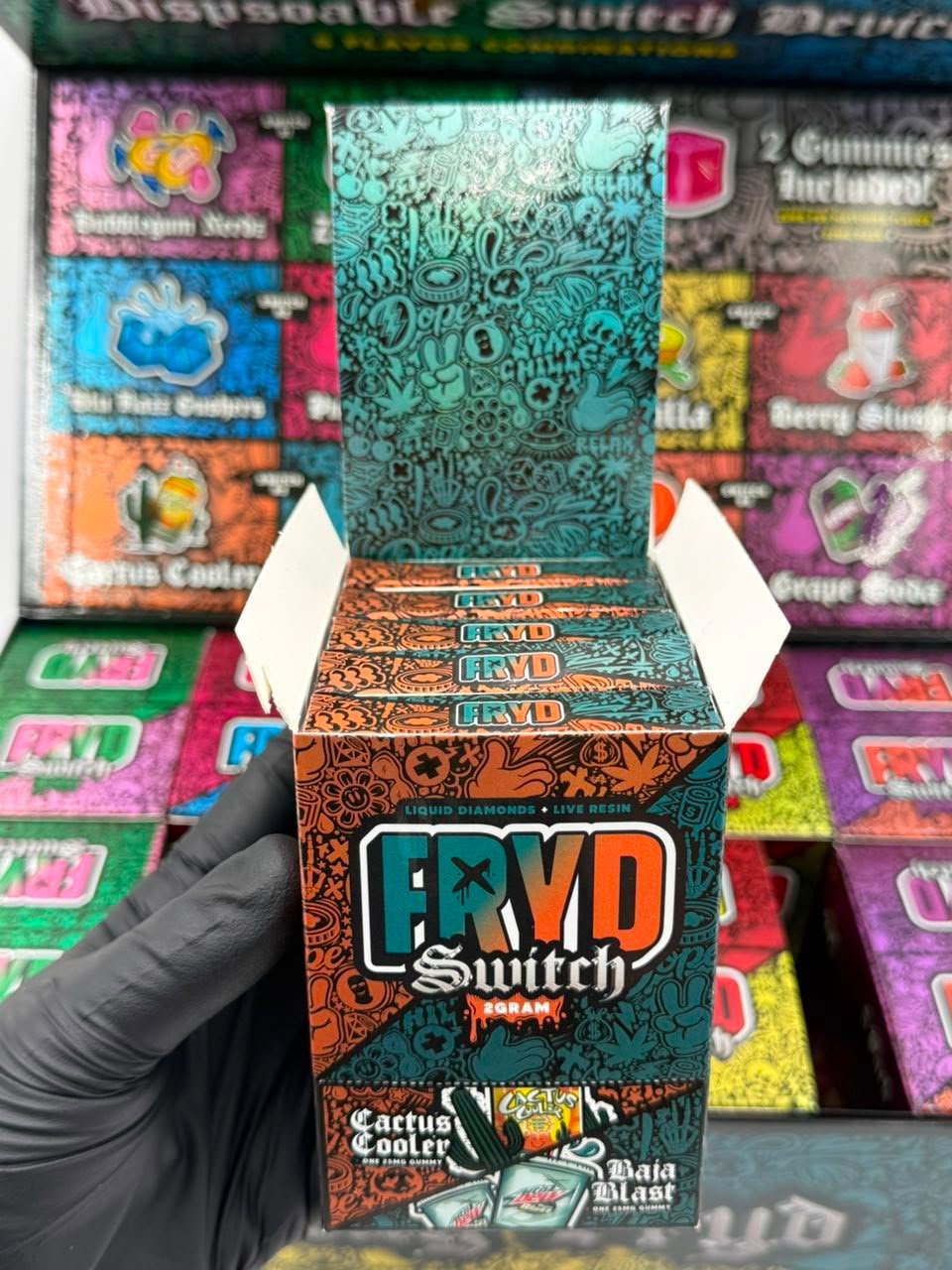 Fryd Switch Disposable 2G With Gummies Fryd Switch Disposable 2G With Gummies