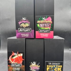 JEFFEREY DIAMOND INFUSED JOINTS – FLOWER + KIEF – 5 JOINTS 4 image 1481