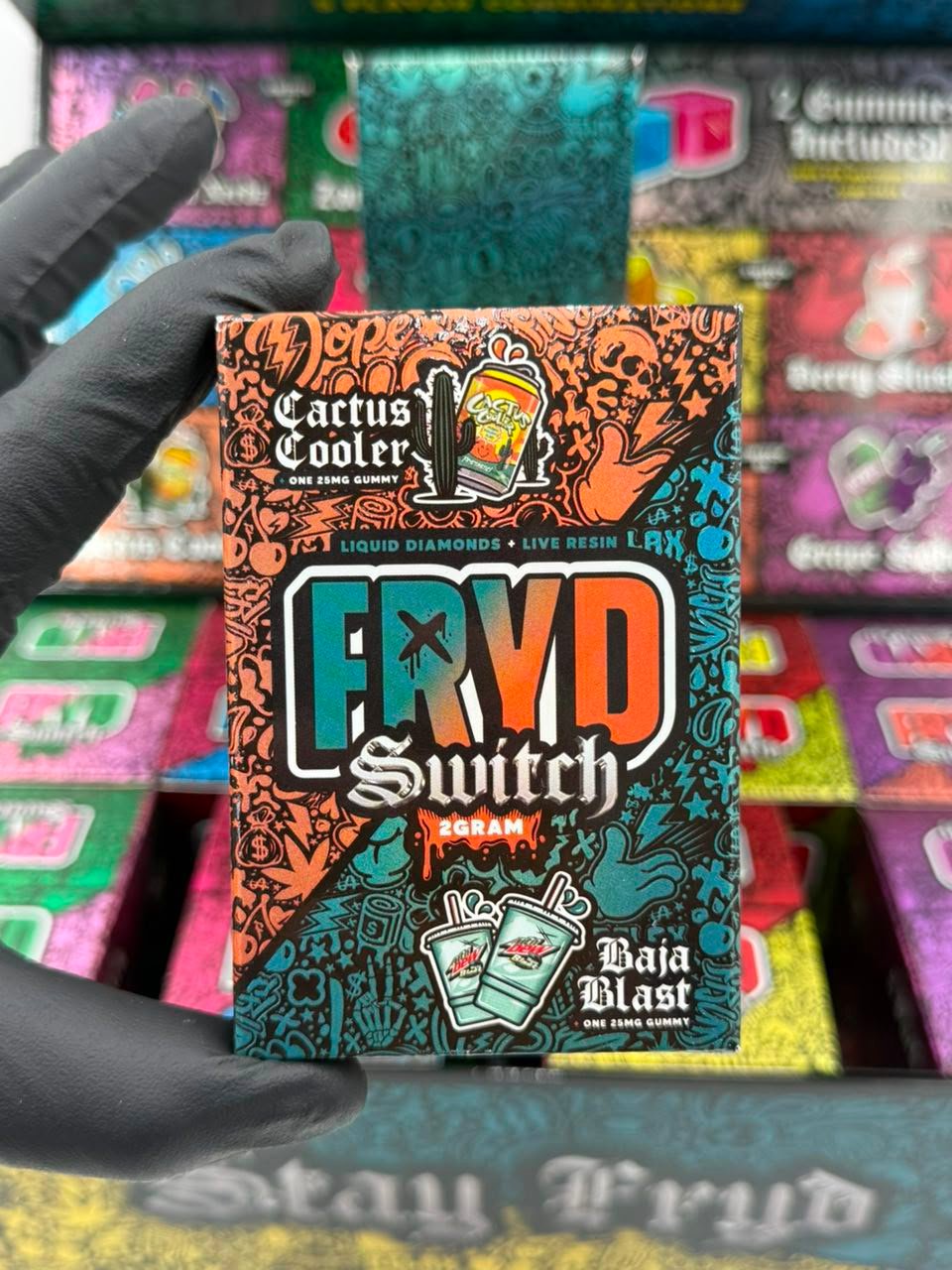 Fryd Switch Disposable 2G With Gummies Fryd Switch Disposable 2G With Gummies