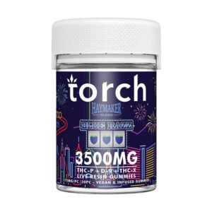 Torch Haymaker Blend Gummies 3500MG 7 torch haymaker 3500mg gummies Blue Razz