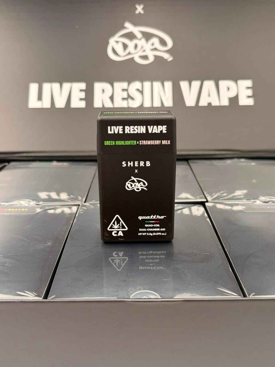 Sherb x Doja Quattro Disposable 2G Sherb x Doja Quattro Disposable 2G